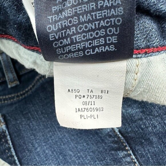 Tommy Hilfiger Women’s Blue Hope Bootcut Y2K Retro Jeans 14S/W34/L28.5 - Picture 7 of 12